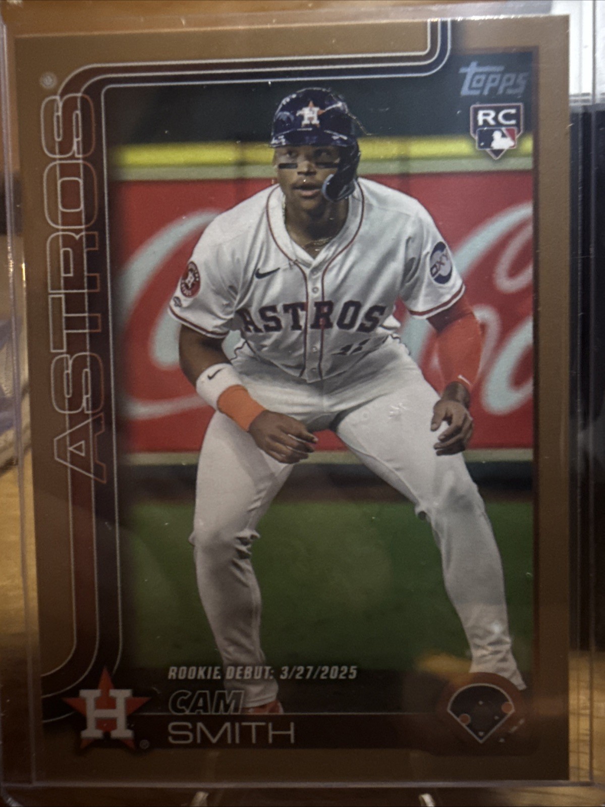 2025 Topps Update Series - Rookie Debut Cam Smith #US45 Gold /2025 (RC)