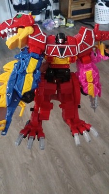 Power Rangers Dino Charge Megazord Action Figure Set w/ Dino Charger