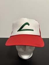 Pokemon Ash Ketchum High Crown Trucker Hat OSFM Otto 39-169 Adjustable Cap Anime