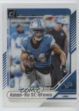 2024 Panini Clearly Donruss Amon-Ra St Brown #19 1n8b
