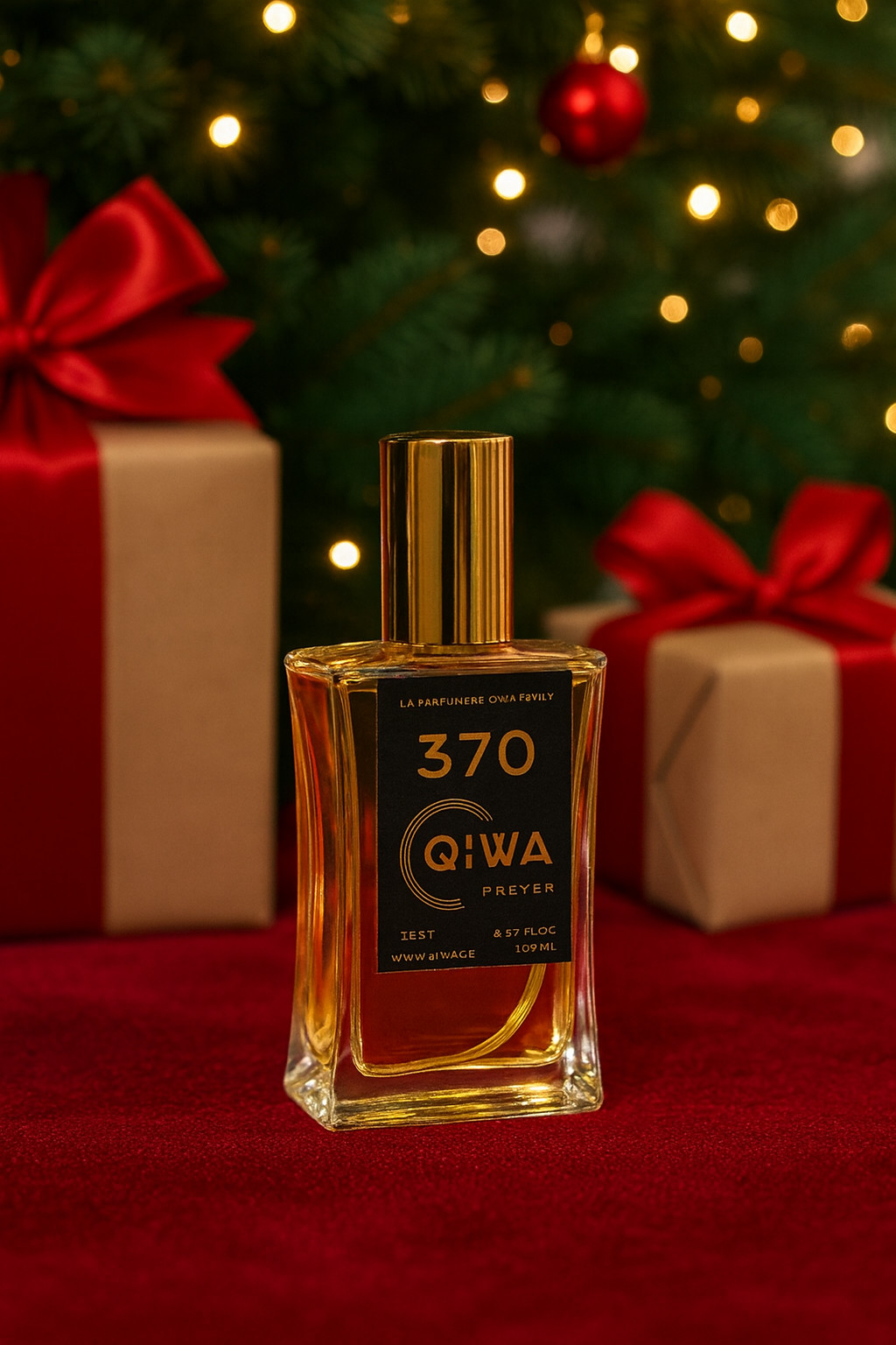Parfum QIWA Eau de Parfum 100ml flacon spray longue tenue pour homme et femme