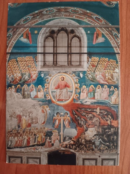 tarjeta postal PADOVA CAPILLA SCROVEGNI  CARTITAL