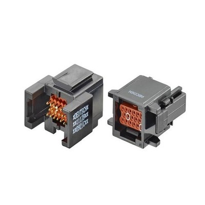 ABC03N-12S-6152 Deutsch 12 Position Rectangular Receptacle Connector Crimp