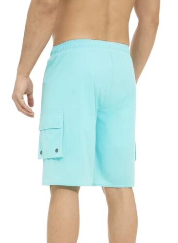 Men’s Quick Dry Beach Shorts, Casual Swimwear With Flap Pockets For Summer - Picture 4 of 4