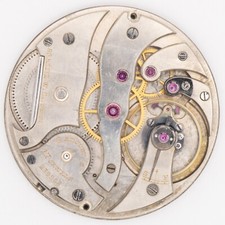 Agassiz 38.7 x 5.4 mm 17-Jewel 6-Adjustment Antique Pocket Watch Movement