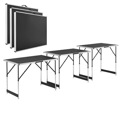 Tapeziertisch Tisch Klapptisch Campingtisch Multifunktionstisch 3 teilig Juskys 