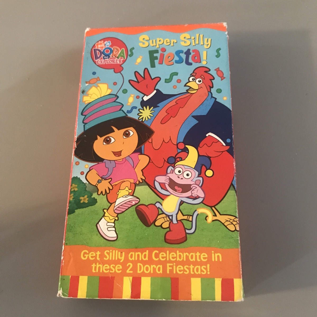 Dora the Explorer - Super Silly Fiesta (VHS, 2004) Rare