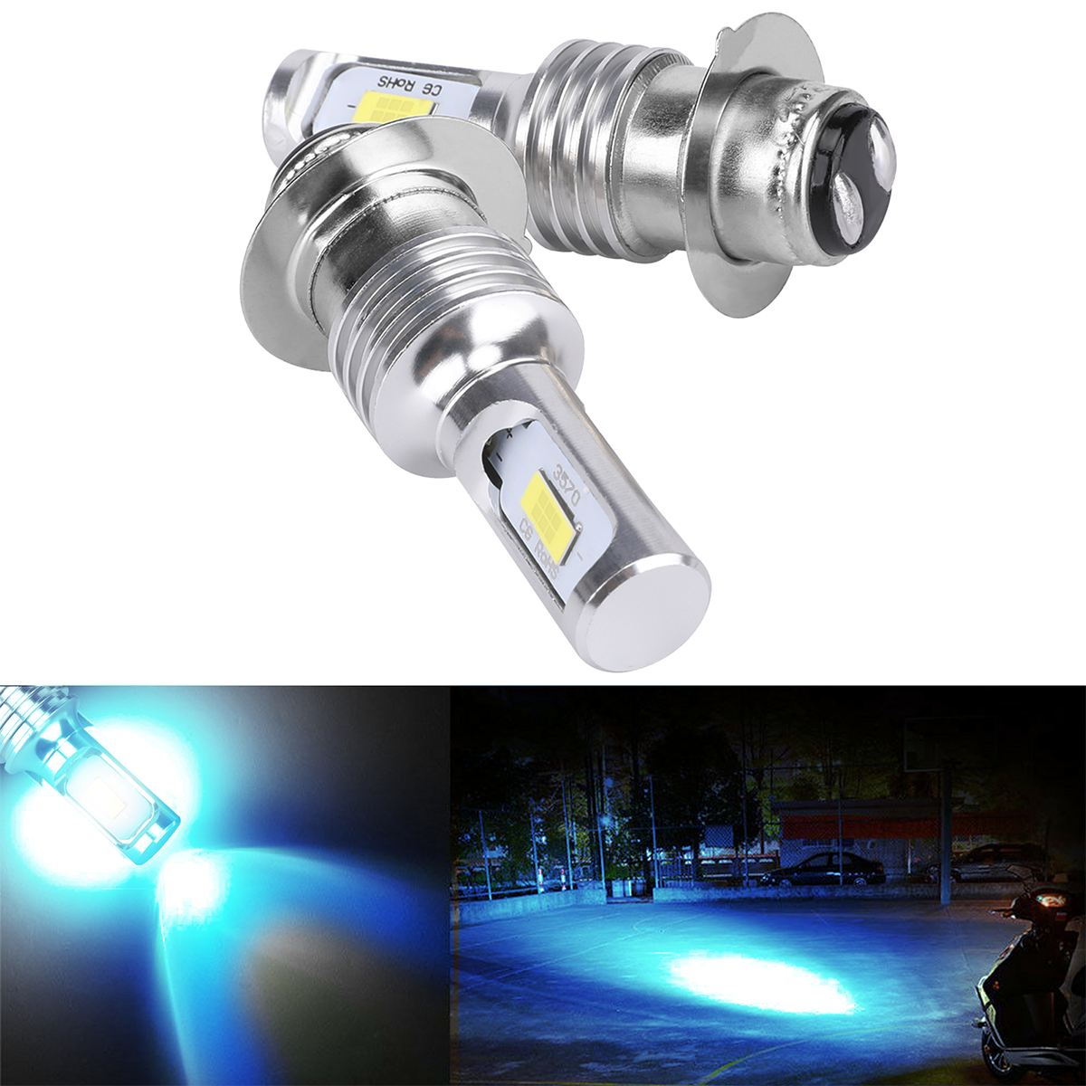 2x 70W LED 8000K Headlights Bulbs Fit For Kawasaki KFX450R 2008 2009 2010 2011 eBay