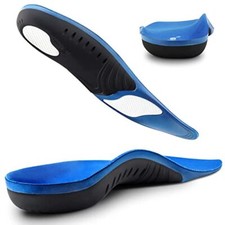 Plantar Fasciitis Insoles High Arch Support Shoe Inserts Men Women Orthotic
