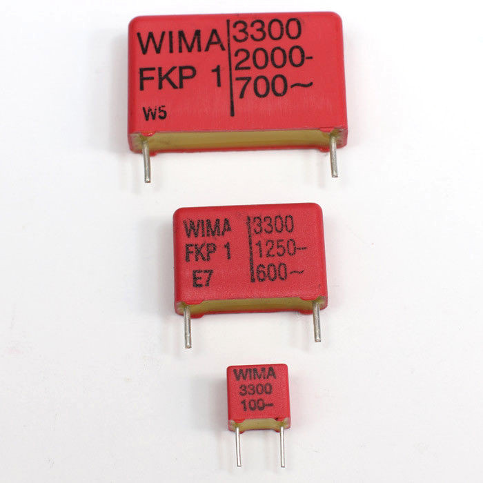 WIMA FKP1 0,027uF 27nF 5% 1000VDC 600VAC Condensatore P.22mm 10x20x26mm - Foto 8