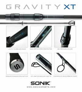 Sonik Gravity Xt Carp Rods 2025