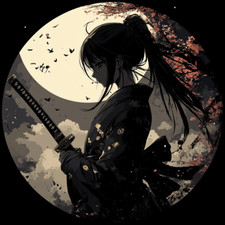 XXL18X18cm Autoaufkleber Transparenter Anime Mädchen Wetterfester Vinyl sticker