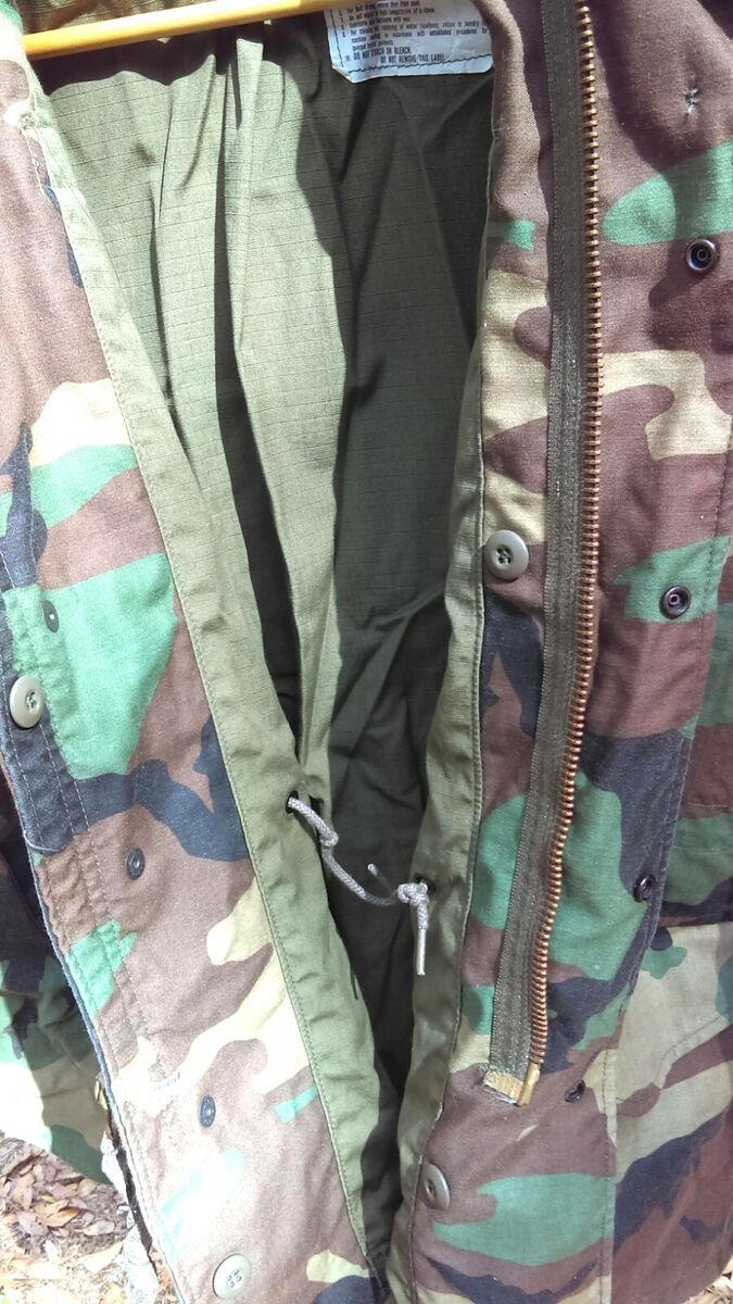 US Military Cold Weather M65 Jacket Woodland Camo 8415-01 US Military Cold Weather M65 Jacket Woodland Camo 8415-01