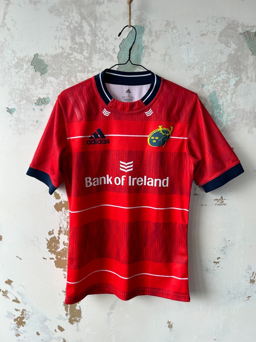 Adidas Munster Rugby Bank Of Ireland Away Jersey Men's Size Adidas Munster Rugby Bank Of Ireland Away Jersey Men's Size