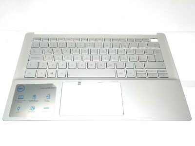 Genuine Dell Inspiron 5390 Palmrest Plastic Spanish Backlit Keyboard HUM13 R18HX