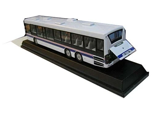Cararama 1:50 Scania OMNILINK Bus White Diecast Model 56702 W - Image 3 of 4