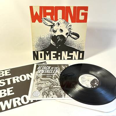 NOMEANSNO -  Wrong, 1. Press US 1989 Alternative Tentacles VIRUS 77 Vinyl LP TOP