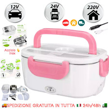 ✅Scaldavivande Elettrico in acciaio per Auto/Camion e Ufficio 2in1 220V/12/24V