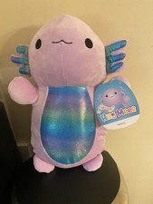 Squishmallow Hug Mees Monica 10 The Axolotl NWT Kelly Toys