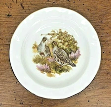 Staffordshire Bone China Ashtray Quail Dish Jason Works England Vintage
