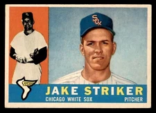 1960 Topps Baseball #169 Jake Striker VG/EX *d4