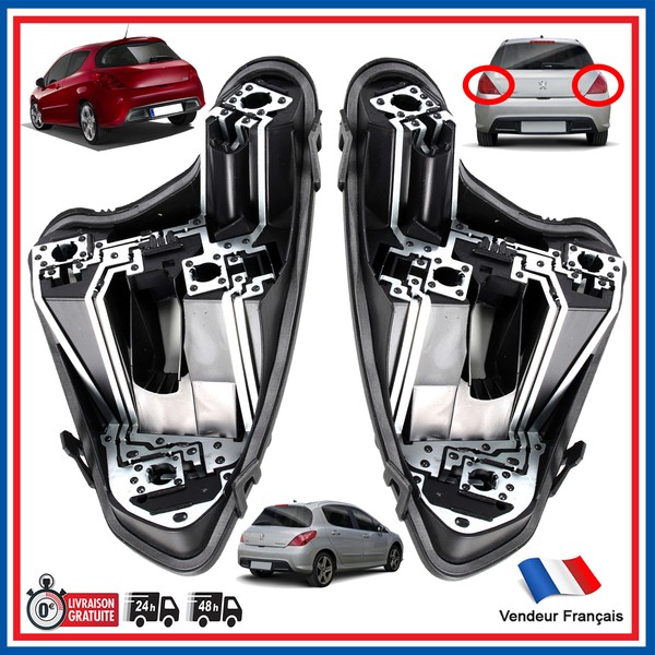 TüR GlüHbirne RüCklicht Links Und Rechts FüR Peugeot 308 1.6 2.0 16V Phase 1-image