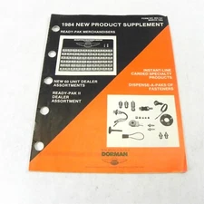 DORMAN 2984 NEW PRODUCT SUPPLEMENTS MARCH 1984 NO. 003-147 VINTAGE USED CATALOG