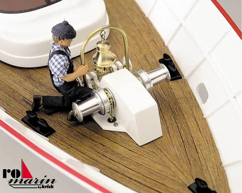 San Diego Mega Yacht Bausatz 1:25 mit 2 Navy-Speed-Direktantriebe - Bild 3 von 4