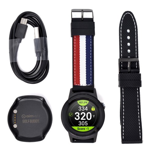 Montre de golf GPSBUDDY Aim W11 remise à neuf anciens modèles d'affichage cadeau de Noël - Photo 12 sur 20