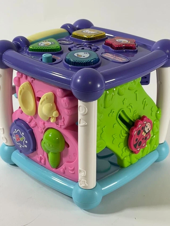 VTech Busy Learners Activity Cube Interactive Toy with Engaging Sound - WORKING - Image 4 of 4
