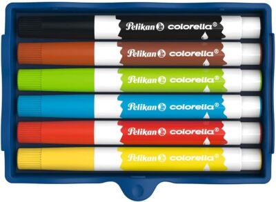 Pelikan Kreativfabrik Colorella Filzstifte Fasermaler 6 Farben in Universaletage