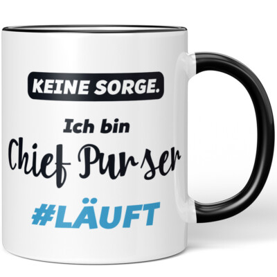 Keine Sorge. Ich bin Chief Purser. #LÄUFT 10007590859
