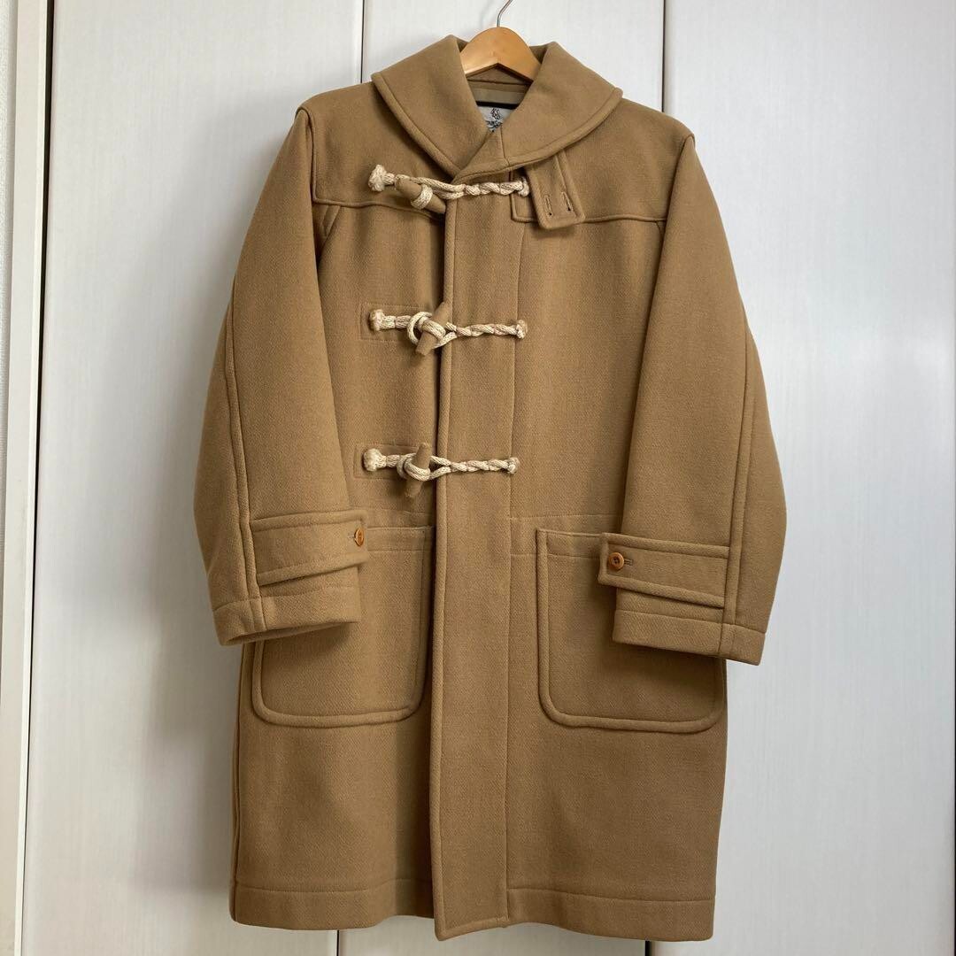 ぎゅな☺︎ KAPTAIN SUNSHINE Duffle coat Namu Shop - Kaptain Sunshine Duffle Coat - Red Brown