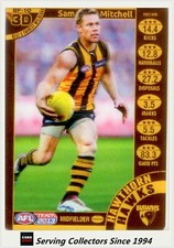 2013 AFL Teamcoach BEST&FAIREST 3-D Card BF10 SAM MITCHELL -HAWTHORN