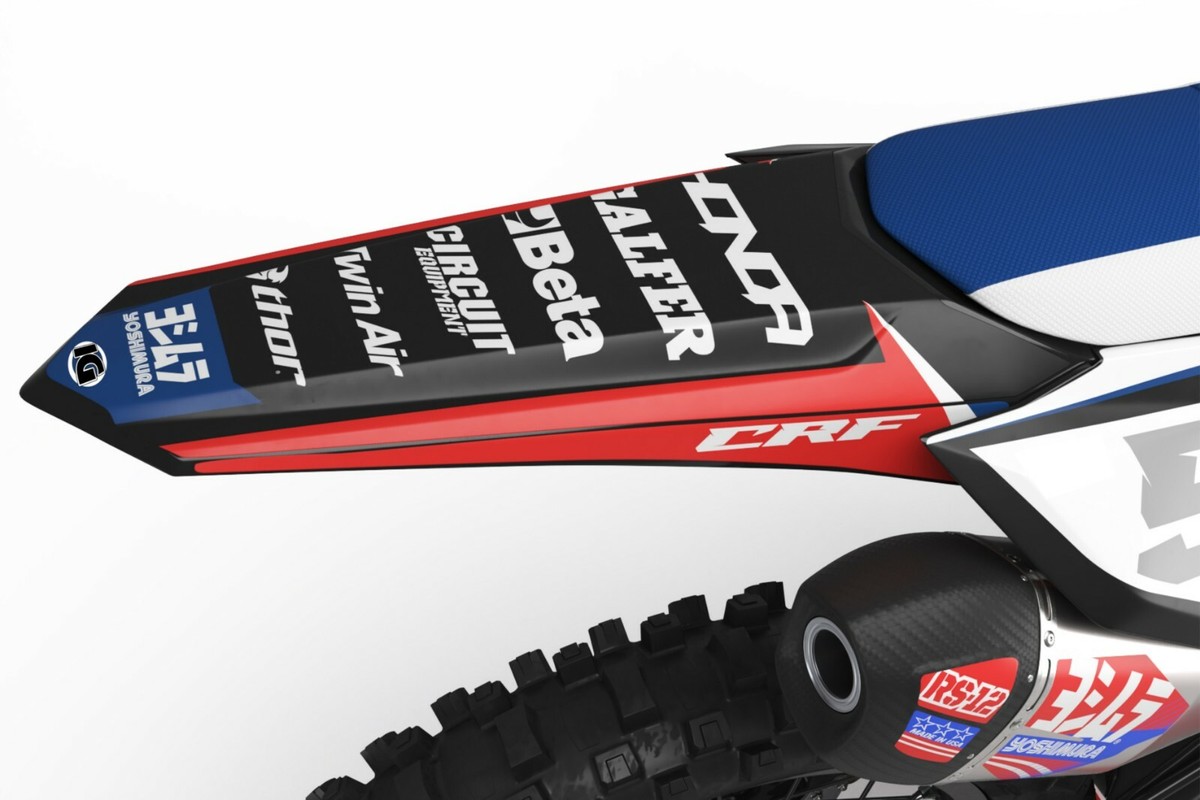 HONDA CRF450R 2021 2022 2023 GRAPHICS KIT SEMI CUSTOM