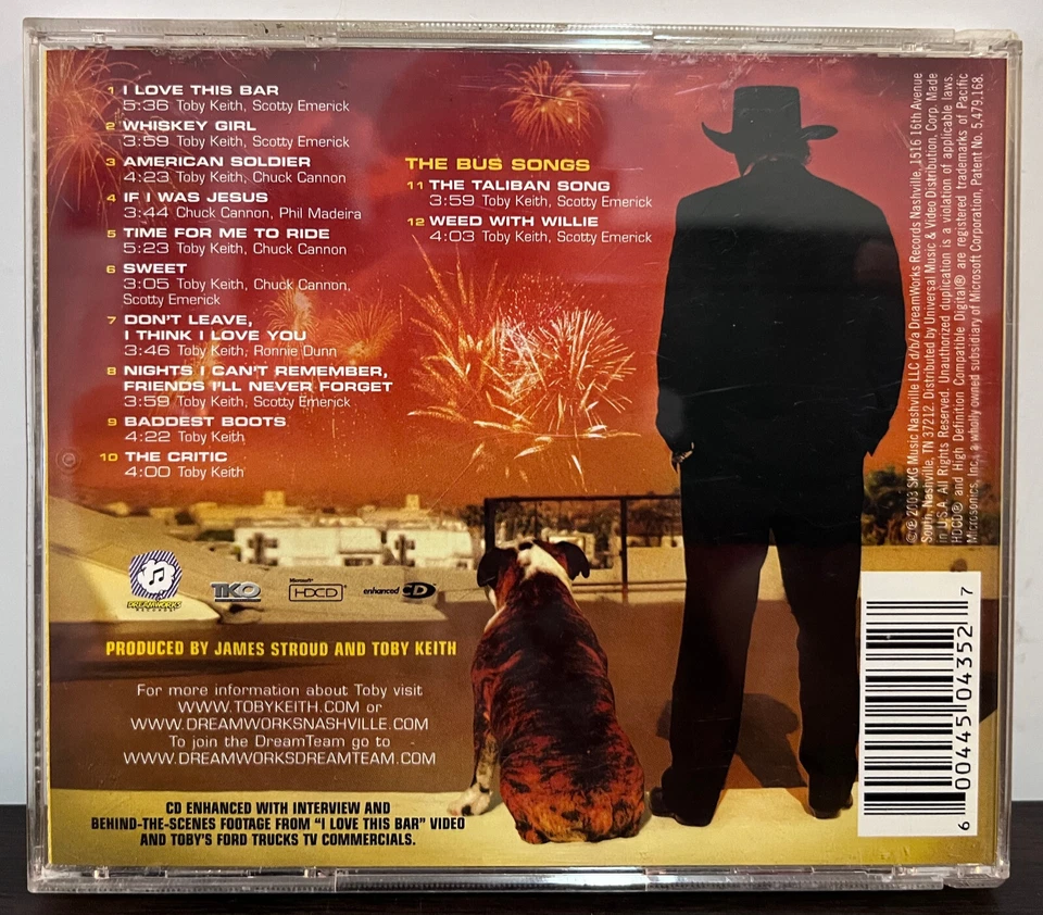 TOBY KEITH - Shock'n Y'all (2003) - Compact Disc CD - EX Cond. Foto 2 de 3