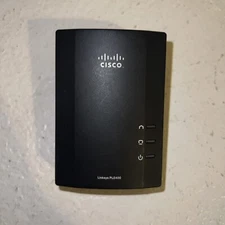 Cisco/Linksys Powerline Ethernet Adapter Model PLE400 Black