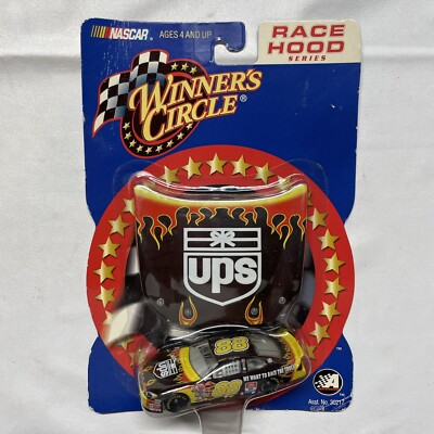 Winner's Circle Dale Jarrett Diecast Car 1:64 UPS Flames #88 Ford Hood Joe Gibbs
