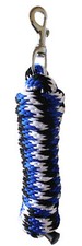 10 ft Horse Nylon Heavy Duty Lead Rope Nickle Plated Brass Hardware 60548-56