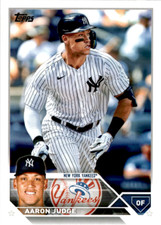 2023 Topps Series 1 Baseball #62 Aaron Judge Base Set New York Yankees