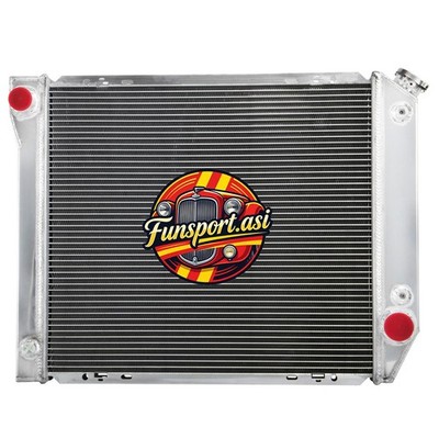 Aluminum 3-Row Radiator For 1980-1984 Ford Bronco F-150,F-250 F-350 F-100 NEW