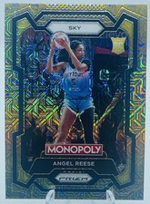 Angel Reece 2024 Panini Prizm WNBA Monopoly #68 Gold Millionare Mojo /500 Rookie