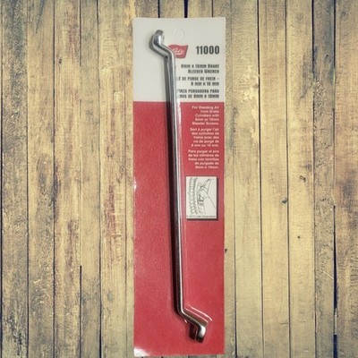 Lisle 8mm x 10mm Offset Double Box 6pt Brake Bleeder Wrench #11000