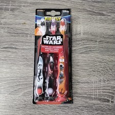 Disney Star Wars Firefly Toothbrush with suction cup bottom 3-Pack