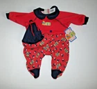 Vintage Zapf Creation Romper & Hat for 17" Little Chou Chou Doll