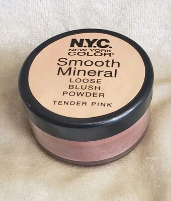 N.Y.C. NYC NEW YORK COLOR Naturals Rubor Suelto Mineral Suave 1640A ROSA TIERNO - Imagen 1 de 4