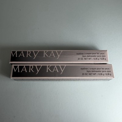 Mary Kay Eyeliner Steely Full Size  Original In Box Discontinued 090138 Lot Of 2