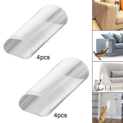 4 Stück Katzen Kratzschutz Matte Pad Trainingsband Couch Schutz Möbel Sofa