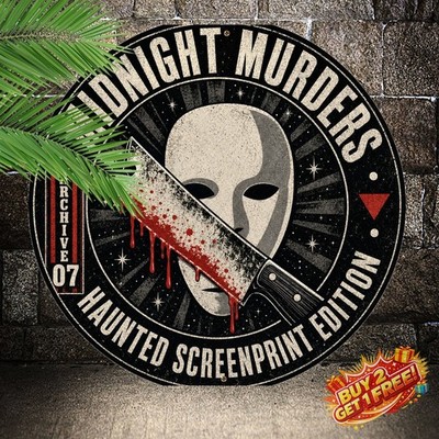 Famous Slasher Icon Final Chapter Metal Sign Horror Wall Decor