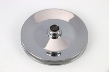 Gm Chrome Steel Power Steering Pump Pulley Single Groove V-belt 34 Press Fit Gm Chrome Steel Power Steering Pump Pulley Single Groove V-belt 34 Press Fit